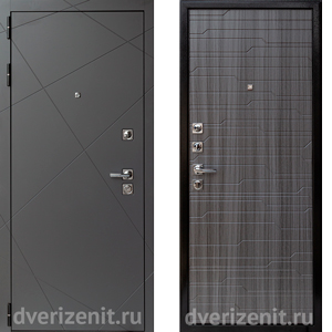 дверь Зенит Титан графит
